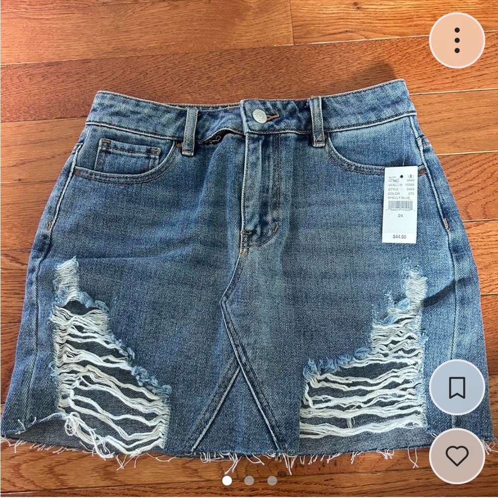 Brand new with tags - Pacsun Jean skirt - size 24